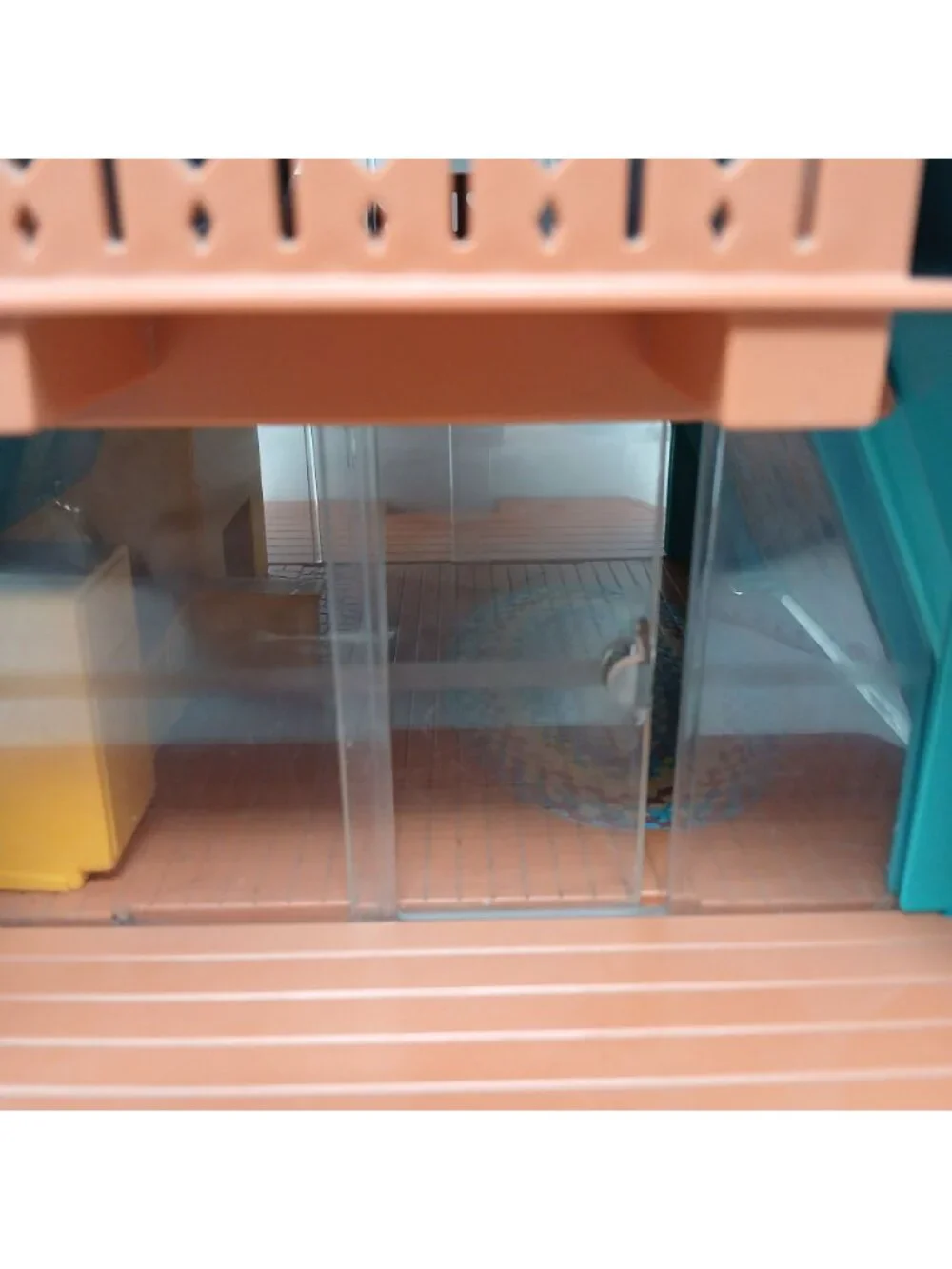 Vintage Fisher Price Little People Play Family A Frame House 1970s 990 #1-1
